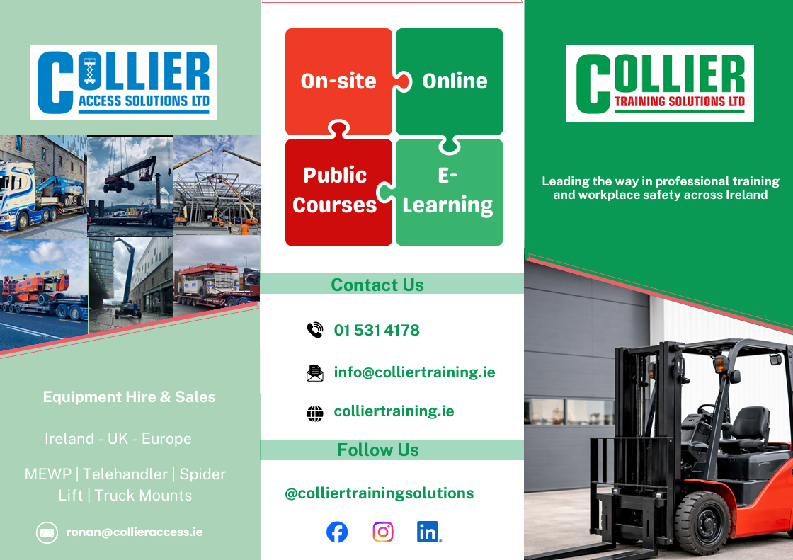 Collier Training Solutions Brochure - Page 1